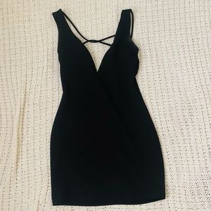 Mini Black Tight Dress